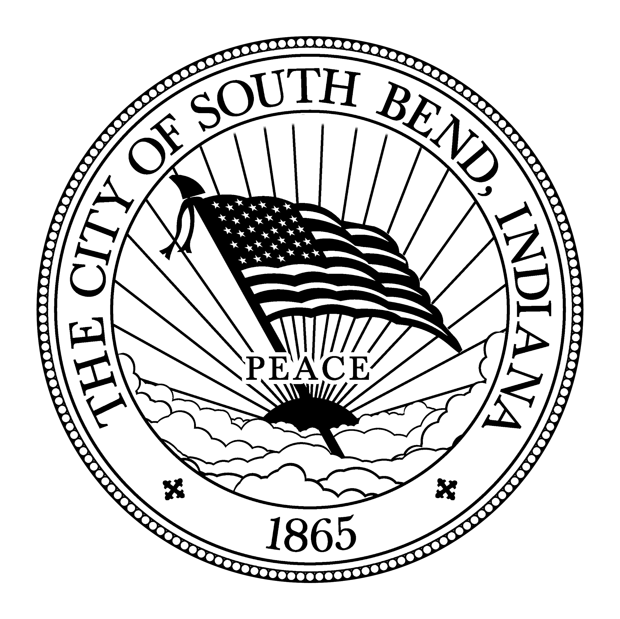 City Of South Bend Seal No Background